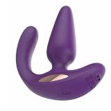 S-Hande Medea Analplug mit Vibrationen violett