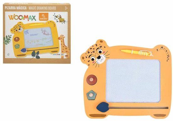 Woomax Magische Houten Leisteen Geel - 8412842475861