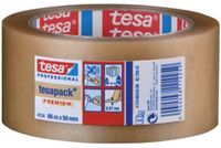 TESA 4124 PVC Universal Packaging Tape Transparent 66m x 75mm