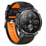 DrPhone ChronaX Titan GPS Smartwatch – Bluetooth Bellen – Waterdicht – Hartslag/Slaap/Bloedzuurstof metingen – 1.46' HD – Heren Dames - Led licht - Nederlands App + Horloge taal - Zwart