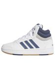 adidas Hoops Mid Classic schoenen, uniseks, kinderen, Ftwr Wit/Gepreloved Ink/Orbit Grijs, 36 2/3 EU