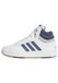 adidas Hoops Mid Classic schoenen, uniseks, kinderen, Ftwr Wit/Gepreloved Ink/Orbit Grijs, 36 2/3 EU