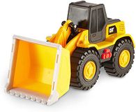 Caterpillar - CAT voorlader 25 cm geluiden lichten en trillingen bouwvoertuig, kunststof, 82286, geel