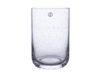 ERNST Verre à boire Ernst en verre bullé 50 cl lot de 2 Clair