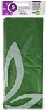 Liderpapel Weefselpapier, donkergroen 52 x 76 cm 18 gr/m2 zakken 5 vellen