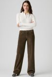 Levi's pantalon droit bas - Femme - 29X30 - Marron / Canteen