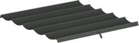 Outsunny Vervangend luifeldoek voor Pergola - Polyester - 250x255cm - Donkergrijs