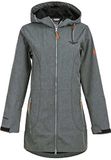 Weather Report Lilan Softshelljas Dames Donkergrijs