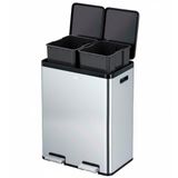 EKO Keukenprullenbak 30L+30L met dubbel pedaal