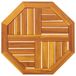 VidaXL Tafelblad Achthoekig 50x50x2 cm Massief Acaciahout