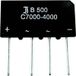 TRU COMPONENTS TC-B40C3700A Pont redresseur SIL-4 80 V 3,7 A Monophasé