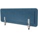 Écran acoustique bleu chiné + pinces
