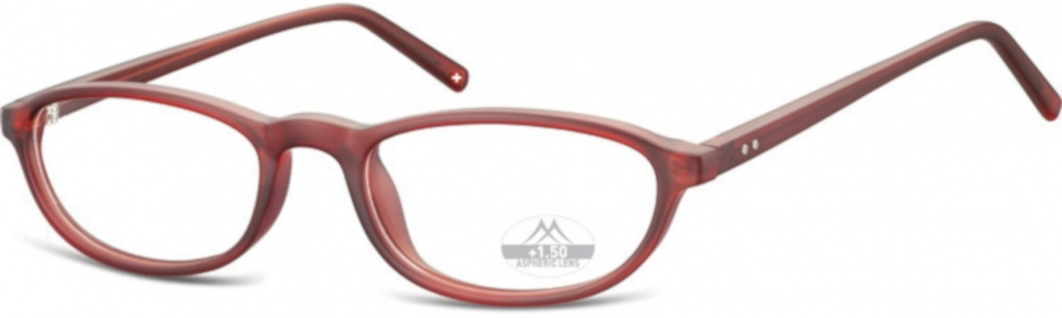 Montana leesbril HMR57 bordeaux sterkte +2.50