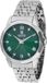 Montres Prestige MPW-0041 Montre homme - Acier argenté - Cadran vert - 41mm