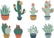 Vertbaudet Cactus-stickers