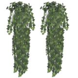 VidaXL Kunstplant Klimop Groen 90 cm