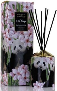 Ashleigh & Burwood Wild Things Luxe Geurende Riet Diffuser Boxed Gift Set Pandamonium - Groen Bamboe