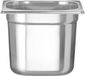 Hendi Gastronormbak – roestvrij staal – 2,4L – 150mm hoog – stapelbaar