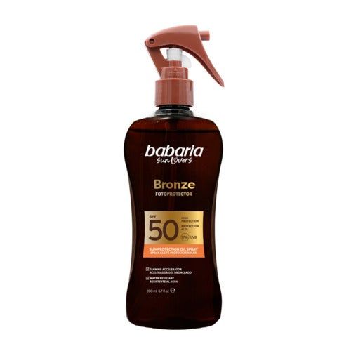 Babaria Bronze Tanning Oil Spray SPF 50