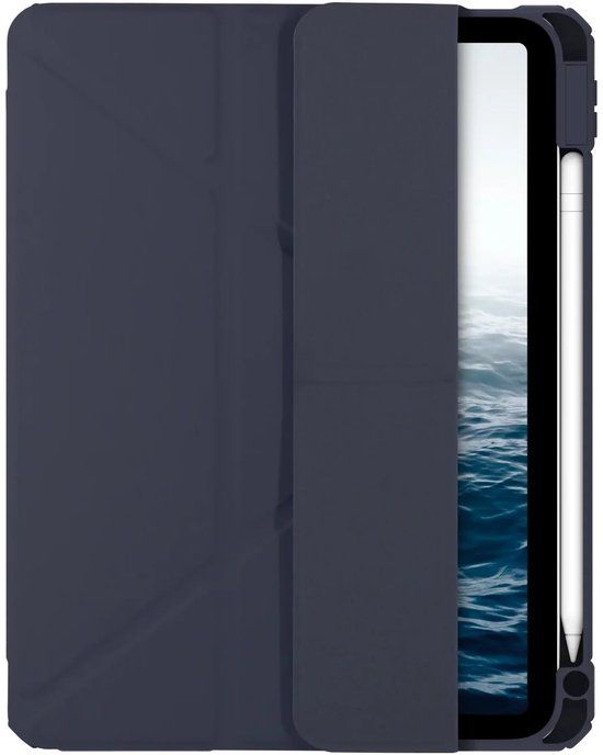 dbramante1928 Londen ICON Bookcase voor de Apple iPad 11 (2025) 11 inch A16 / iPad 10 (2022) 10.9 inch - Deep Water
