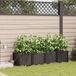 Maison Exclusive - Pots de fleurs de jardin, set de 4, marron, 160 x 40 x 37,5 cm, plastique PP