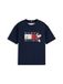 TOMMY HILFIGER Shirt marine / roestrood / wit