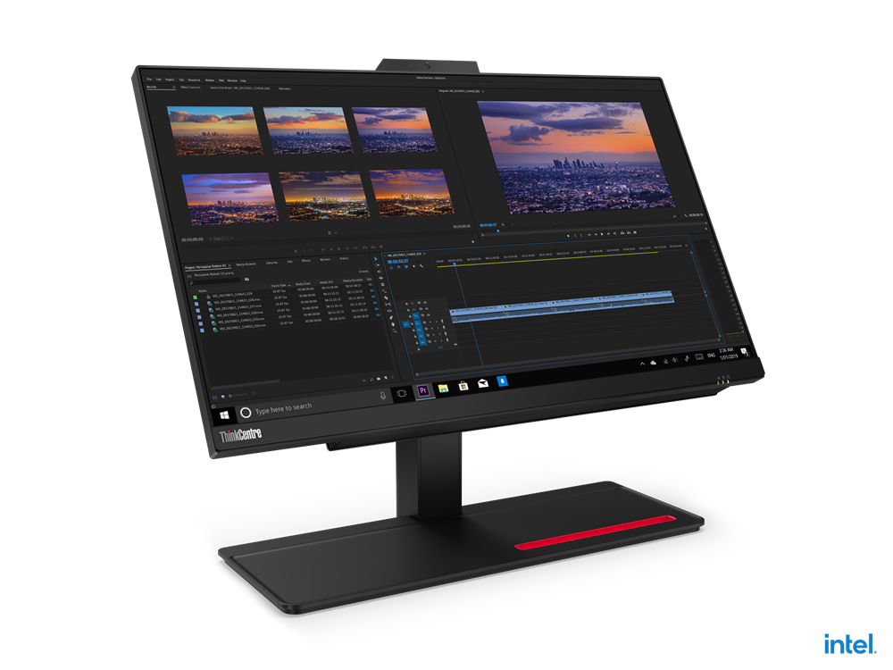 Lenovo ThinkCentre M90a - 23.8" All-in-One PC - Intel Core i5-11500 - 8GB RAM - 256GB SSD - Windows 10 Pro