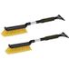 Dunlop Lot De 2 Grattoir À Glace Télescopique Avec Brosse
