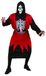Ciao - Spectrum skelet Grim Reaper kostuum volwassenen (eenheidsmaat), rood, zwart, 62176