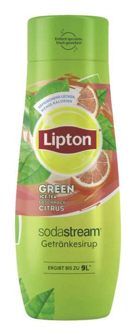 SodaStream Lipton Green Ice Tea Citrus Syrup - 440ml