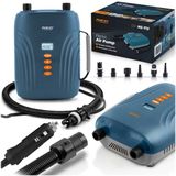 Neo-Sport NS-713 - Elektrische Pomp - Double Motor™ - 6 Verbindingsstukken - Auto 12V