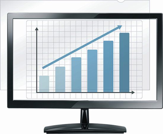 Fellowes Privascreen - Privacy Filter - voor laptops 22 inch - breedbeeld - zwart