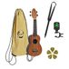 KEIKI K2 Serie Ukulélé Set 4 Cordes "Acajou