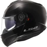 LS2 FF908 STROBE II Gloss Zwart-06 Systeemhelm - Maat XS