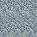 Jakobsdals Tissu Ramas Bleu marine-Blanc