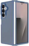 Selected by GSMpunt.nl Samsung Hoesje Geschikt voor Samsung Galaxy Z Fold 8 Ultra - Matte Back Cover - Blauw