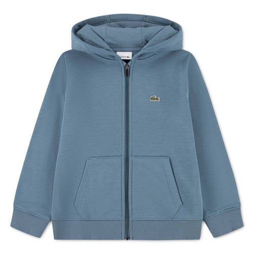 Lacoste sweatvest met logo - blauw