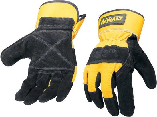 DeWALT DPG41 PREMIUM werkhandschoenen - SPLIT LEATHER (COWHIDE) - Maat L