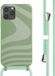 iMoshion Hoesje iPhone 12 Pro / 12 - Siliconen Design Hoesje met Koord - Groen / Retro Green