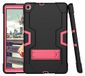 Samsung Tab A 8.0 (2019) T290/T295 hoes met kickstand, duurzame zware shockdoss hark harde hybride drielaagse beschermkap tablet