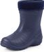Ladeheid LA-KL-050 Kinder Regenlaarzen - Rubber - met Binnenschoen - EVA - Wasbare Binnenschoen - Donkerblauw - 31