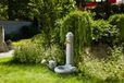 Garantia VENEZIA colonne en pierre granit clair avec robinet nostalgique inclus
