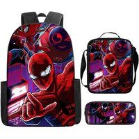 Spider-Man Rugzak SZSMART MODEL gemodelleerd de gemodelleerd Spider-Man driedelige rugzakset