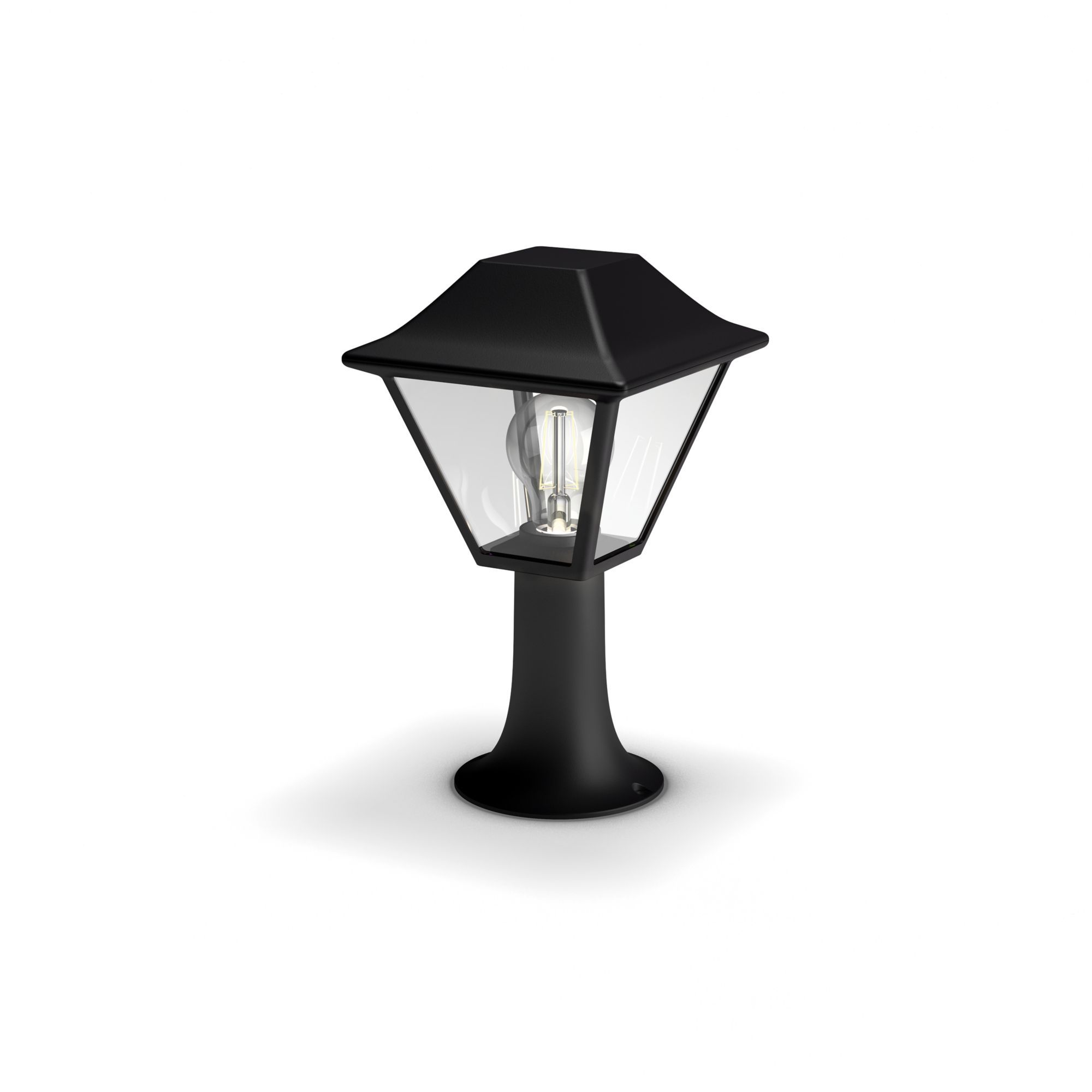 Philips Hue Philips myGarden Alpenglow Outdoor Pedestal Light - Black - E27 - IP44