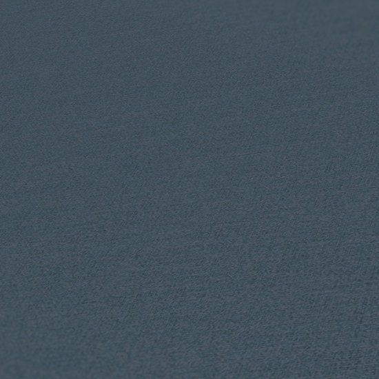Living Walls LINNENLOOK BEHANG | Basic - Warm Blauw - Anna d'Andrea