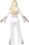 Smiffy's Witte Disco Outfit Dames | Maat L (44-46)