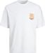 JACK&JONES - JORKALBARRI BACK TEE SS CREW NECK ESP - Hommes - T-shirts - Blanc - S