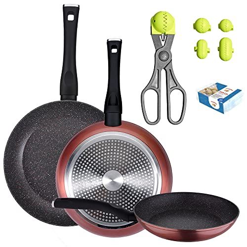 San Ignacio Pannenset - 3 pannen (20/24/28 cm) + multifunctioneel gereedschap