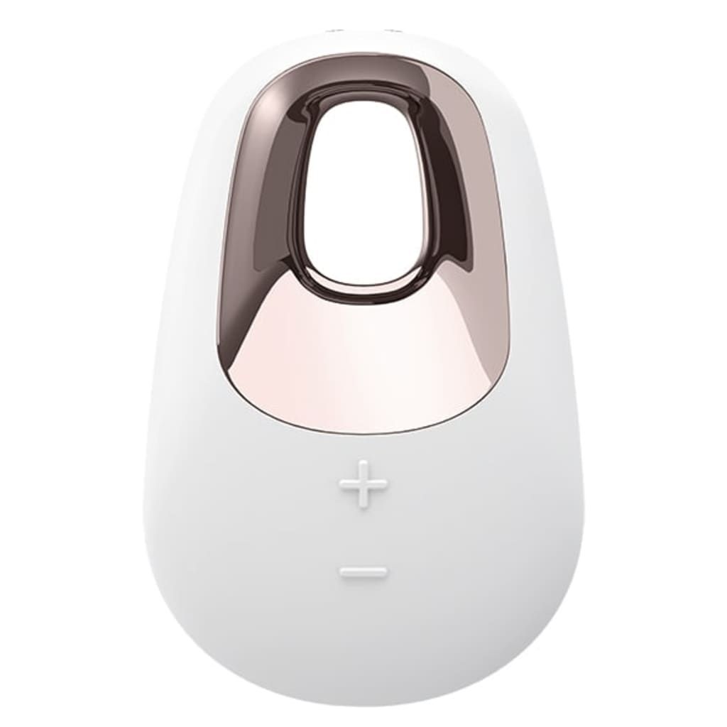 Satisfyer White Temptation Lay-On Vibrator - Wit