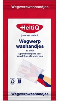 HeltiQ Wegwerpwashandjes - 1 stuk